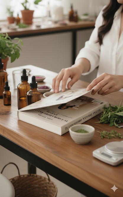 Tu Laboratorio Natural en Casa: Guía Práctica de Cosmética Casera Profesional
